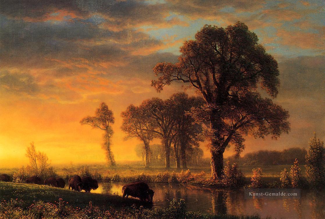 Westkansas Albert Bierstadt Ölgemälde